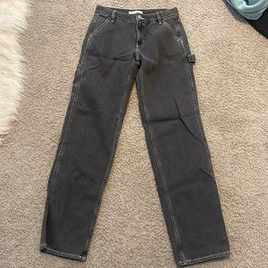 Dark grey Jean carpenter pants